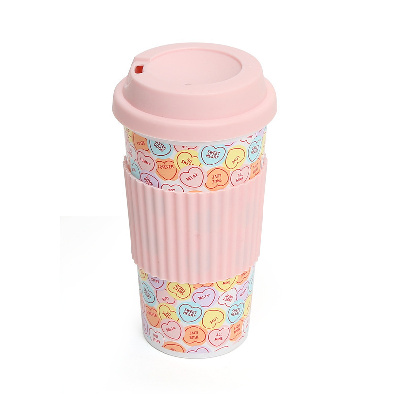 16 oz Cork Coffee Cup Food Grade PP
