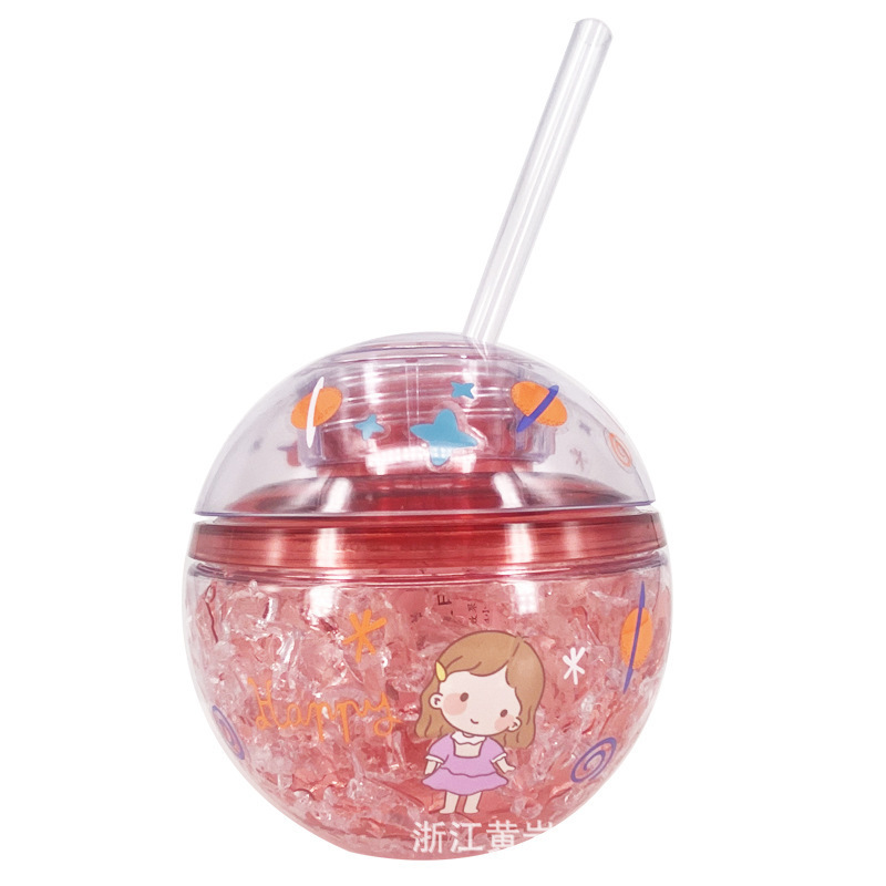13 oz Spherical Sippy Cup Drinking Bottles