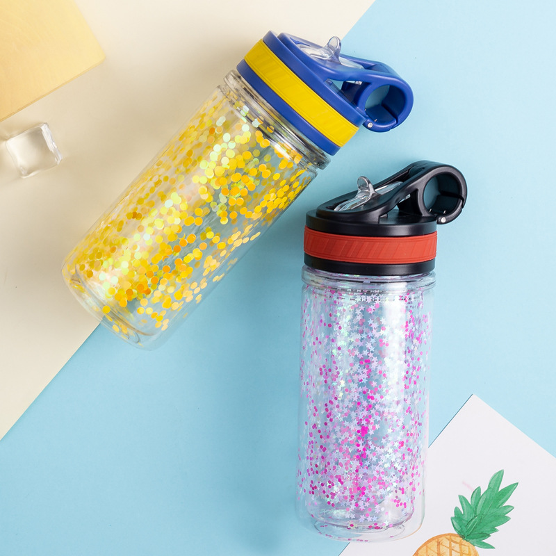 Tritan Double Layer Children's Sippy Cup