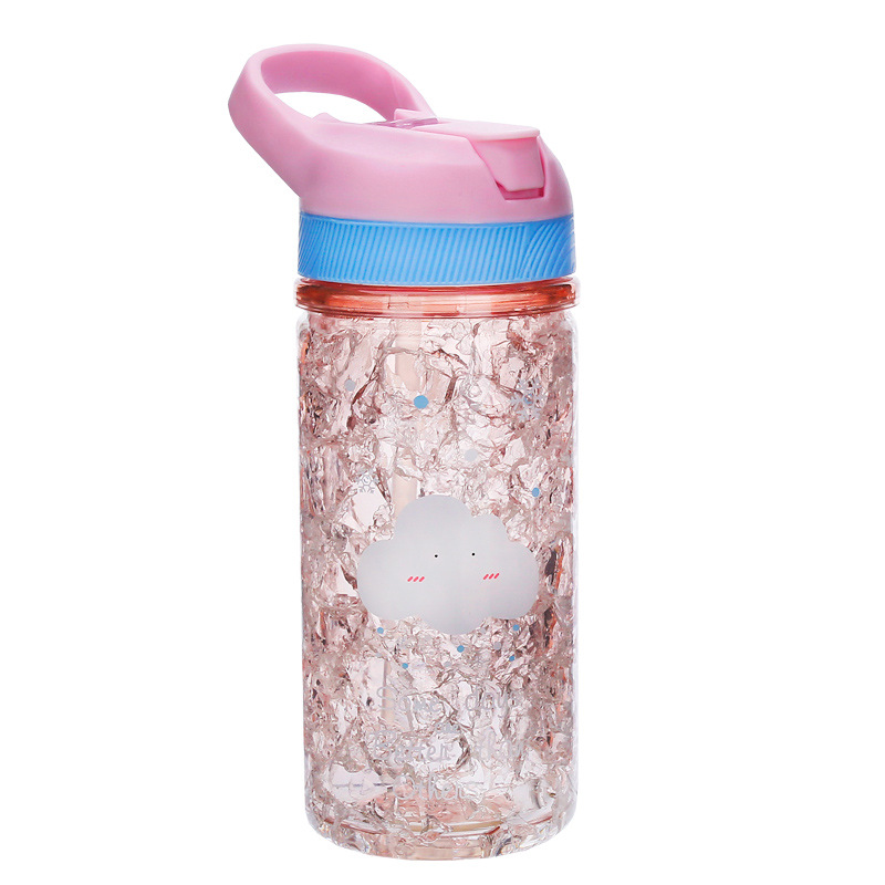 500ml Double-layer Ice Cup Water Bottles