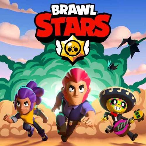 Account in brawl stars 18350 trophies 40 brawlers more skins