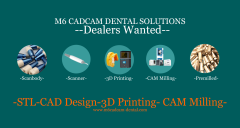 Flujo de trabajo de la solución digital CADCAM en el consultorio desde escaneo, impresión, fresado, pilar y corona personalizados