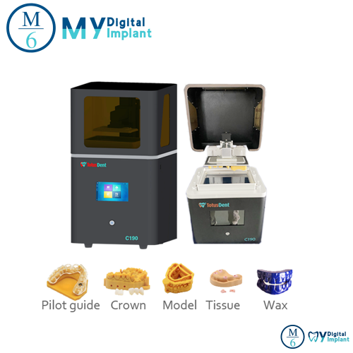 CADCAM dental LCD 3D printer to dental model printing