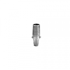 Tibase para implante dental compatible con ICX-4.0 (gh=1 mm) (engranable)
