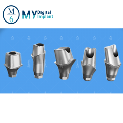 M6 T4 Pro dental milling machine csutom abutment ceramic crown