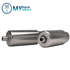 Pilar prefresado de titanio dental compatible con MIS C1 en blanco de 10 mm fabricado en China
