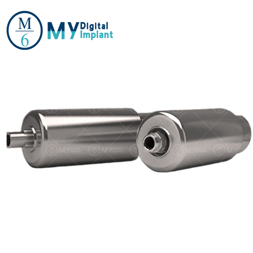Pilar prefresado de titanio dental compatible con MIS C1 en blanco de 10 mm fabricado en China
