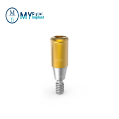 Accesorio de pilar localizador de implantes dentales M6 Neodent GM para barra de puente