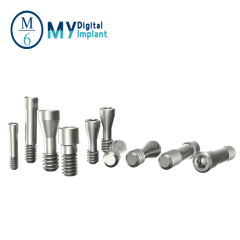 Tornillos de repuesto para fijación dental de titanio M6 para implante Straumann