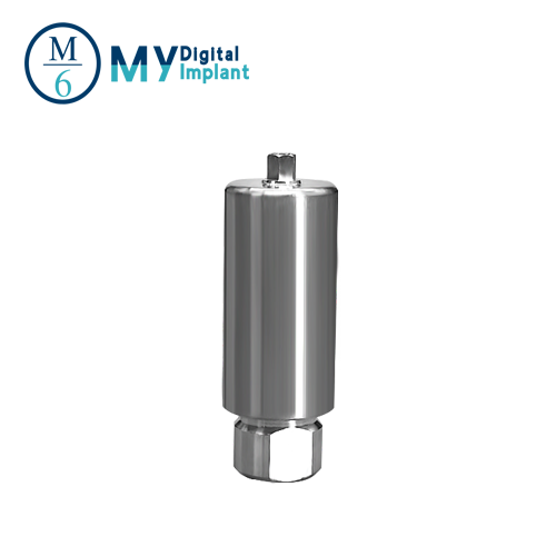 M6 SIC max implant nha khoa tương thích titan được nghiền sẵn 10 mm để làm trụ cầu tùy chỉnh