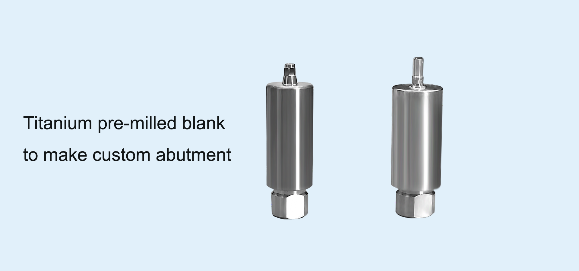 Dental titanium premilled blanks