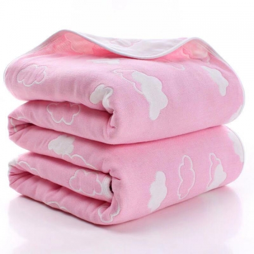 6 Layers Baby 100% Cotton Jacquard Blanket