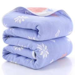 6 Layers Baby 100% Cotton Jacquard Blanket