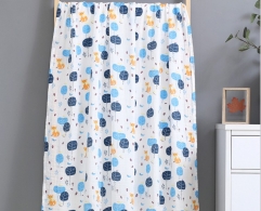 2 Layers 100% Cotton Baby Muslin Swaddle Blanket