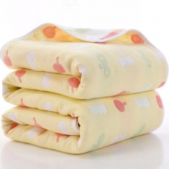 6 Layers Baby 100% Cotton Jacquard Blanket