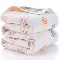 6 Layers Baby 100% Cotton Jacquard Blanket