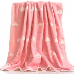 6 Layers Baby Cotton Jacquard Blanket