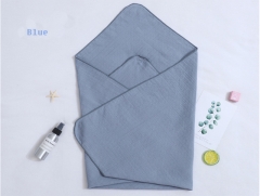 2 Layers Solid Color Baby Muslin Swaddle Blanket