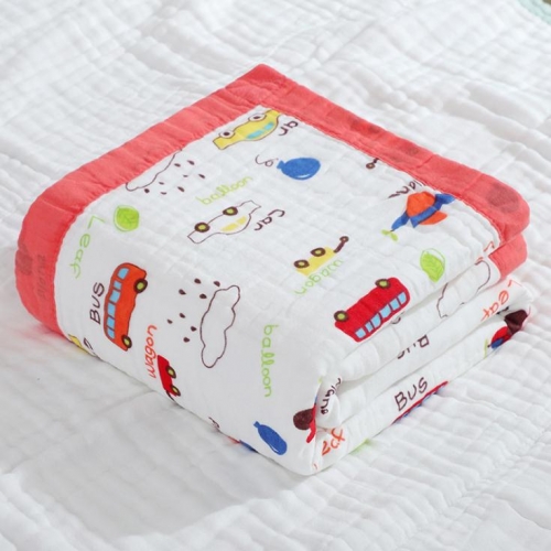 6 Layers 100% Cotton Baby Muslin Swaddle Blanket