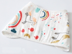 U Shape Cotton Muslin Baby Burp Cloth