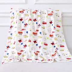 6 Layers 100% Cotton Baby Muslin Swaddle Blanket