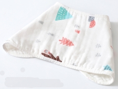 U Shape Cotton Muslin Baby Burp Cloth