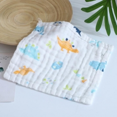 6 Layers 100% Cotton Baby Muslin Washcloths
