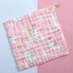 6 Layers 100% Cotton Baby Muslin Washcloths