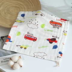 6 Layers 100% Cotton Baby Muslin Washcloths