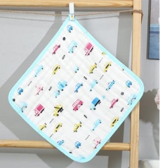 100% Cotton Muslin Baby Washcloths