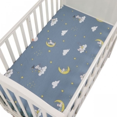 100% Cotton Woven Baby Crib Sheets