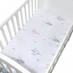 100% Cotton Woven Baby Crib Sheets