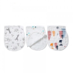 U Shape Cotton Muslin Baby Burp Cloth