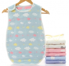 Baby Wearable Blanket Sleeveless Muslin Sleeping Bag