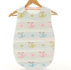 Baby Wearable Blanket Sleeveless Muslin Sleeping Bag