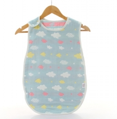 Baby Wearable Blanket Sleeveless Muslin Sleeping Bag