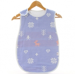 Baby Wearable Blanket Sleeveless Muslin Sleeping Bag