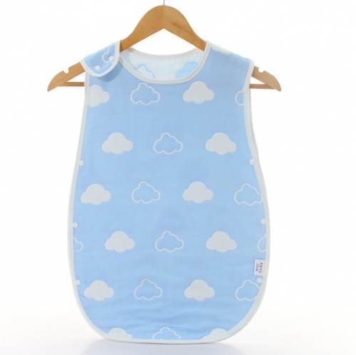 Baby Wearable Blanket Sleeveless Muslin Sleeping Bag