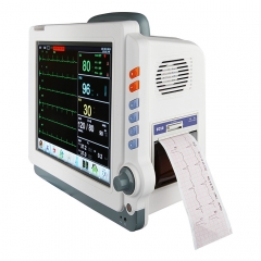 YSPM90C portátil de 12 pulgadas de pantalla táctil multi-parámetro ICU monitor de paciente