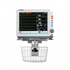 YSPM90C portable 12 pouces écran tactile multi-paramètres ICU moniteur patient