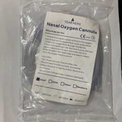 Tubo de oxígeno para intubación nasal médica