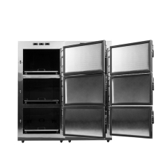 YSSTG0106 6 bodies mortuary freezer stainless steel mortuary coolers corpse coolers