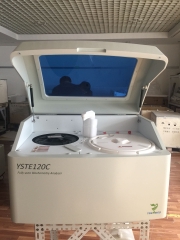 YSTE-120C Machine de chimie de laboratoire clinique Meilleur analyseur de biochimie entièrement automatique