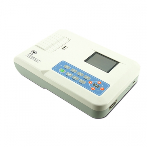 YSECG300GV Portable 3 Channel ECG Machine With Multi Language Thermal Printer