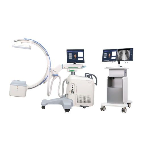 Système d&#39;imagerie chirurgicale YSCM-0501 de Digital de machine de fluoroscopie de la haute performance 5KW C-Arm