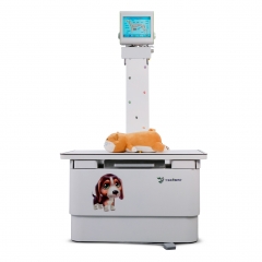 YSX050-B 5kW 100mA Veterinary X-ray Animal DR Xray System With Ragiography Table