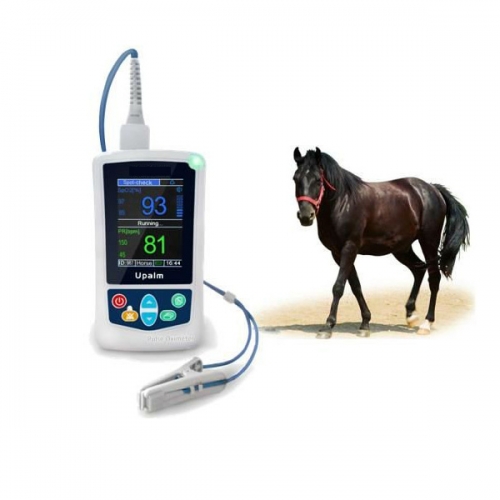 Oxímetro portátil del pulso del caballo del animal del hospital de la exhibición de YSPO100V LCD