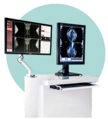 Escáner de máquina de mamografía digital 3D