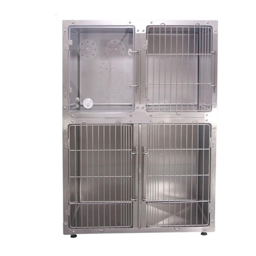 YSKA-509 Professional Stainless Steel Modular Dog Cage With Rounded Corner