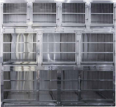 YSCC-508 304 stainless steel professional modular vet cage System